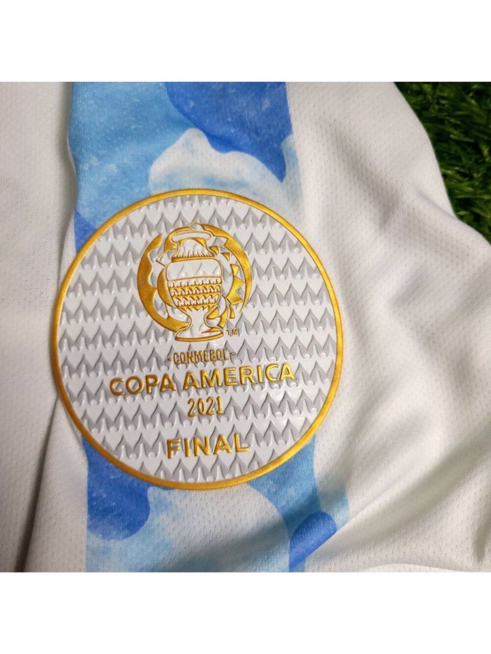 Messi Argentina 2020 2021 2022 COPA AMERICA FINAL Soccer Jersey BNWT XL - Picture 5 of 9
